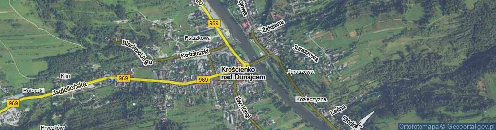 Zdjęcie satelitarne Rondo Kaczyńskich Lecha i Marii rondo.